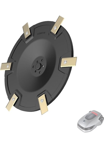 Rsdra-01 Dreame Roboticmower A1 Robotik Çim Biçme Makinesi Için Kesici Disk, Yedek Parçalar 1* Biçme Diski, 6* Bıçaklar