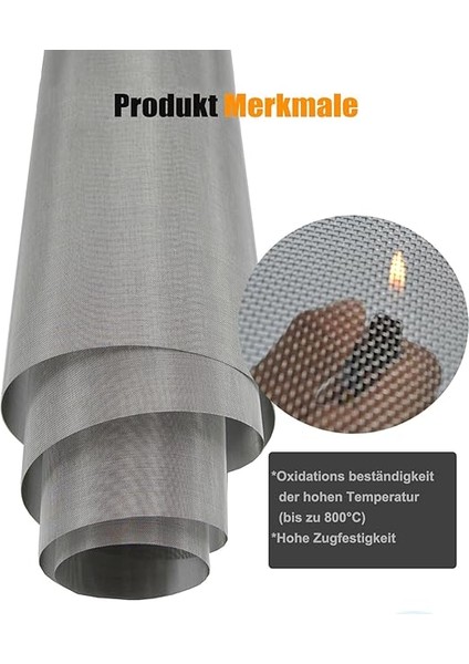 Tel Izgara, Ince Ilmekli, 30 cm x 120 cm (80 File), Sineklik, Metal Izgara, Paslanmaz Çelik 304, Tel Örgü, Tel Örgü, Böcek Koruma Izgarası, Filtre Süzgeci, Yaprak Filtre Ağı, Filtreleme Bezi fırsatları