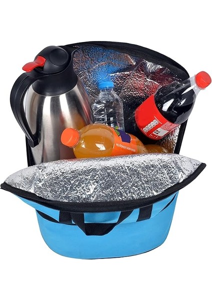 Çanta Plaj Çanta Piknik Çanta Isı Yalıtımlı Sıcak Soğuk Tutucu Outdoor 2 Bölmeli 26 Litre fırsatları