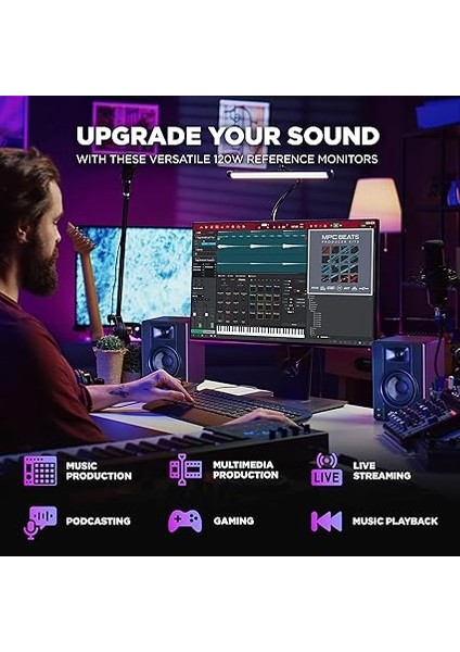 Bx4, 120 Watt, Masaüstü Stüdyo Hoparlör fiyatları