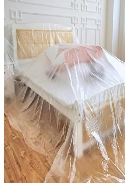 Home Hışır Örtü: Boya ve Badana Için Koruma Koruyucu Naylon, Dayanıklı ve Geniş Kapsamlı Kaplama (30 M2) modelleri