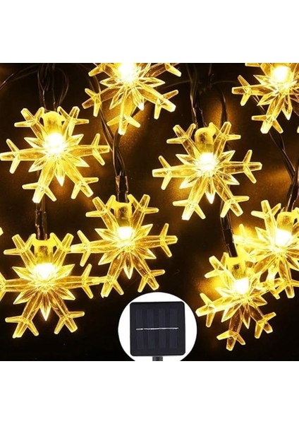 7 Metre 50 LED Günışığı Kartanesi Dış Mekan Işıkları, Güneş Enerjili LED Işıklar modelleri