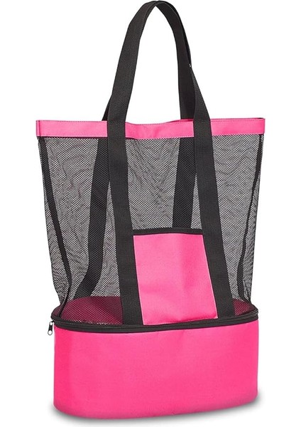 Çanta Soğuk Sıcak Yalıtımlı Omuz Çantası Piknik Kamp Plaj Çantası