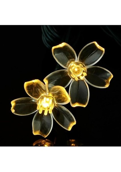 Desenli Solar Aydınlatma-30 Ledli Güneş Enerjili 2 Fonksiyonlu Günışığı Sarı Bahçe LED 1430 modelleri