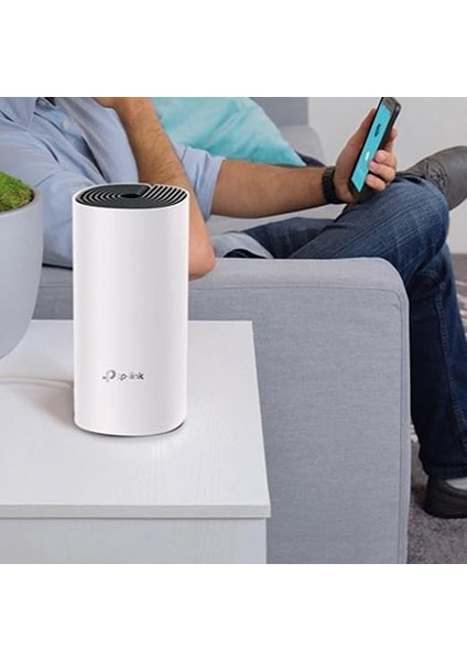 Deco E4 1-Pack , AC1200 Mbps, Dual-Band, 10/100MBPS Portları, 100 Cihaza Kadar Bağlanılabilirlik, Mobil Uygulama ile Kolay Kurulum, Wi-Fi 5 Mesh Sistemi modelleri