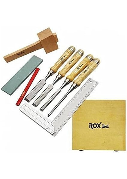 Wood 15399056 8 Parça Ahşap Iskarpela Seti fiyatları