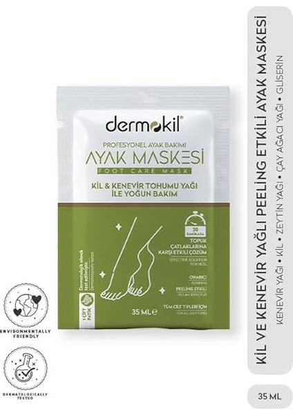 Kil &amp; Kenevir Yağli Ayak Maskesi (35 Ml) fiyatları