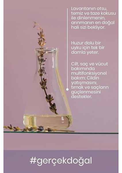 Natural Lavanta Uçucu YAĞI%100 Saf 10 ml modelleri