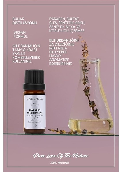 Natural Lavanta Uçucu YAĞI%100 Saf 10 ml indirimleri
