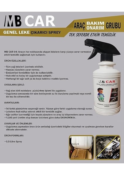 Cleaner Genel Leke Çıkarıcı Sprey fiyatları