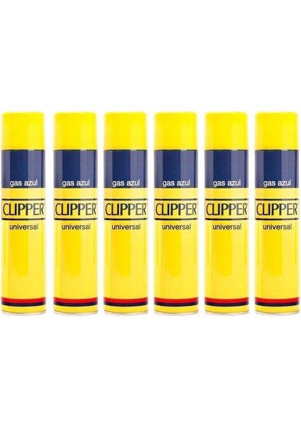 Çakmak Gazı 250 ml 6'lı Tek Ebat