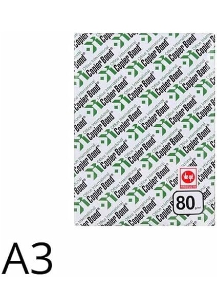 Bond A3 Fotokopi Kağıdı 5 Paket x 500 Sayfa Toplam 2500 Sayfa fiyatları