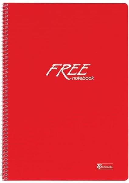 Color A4 Çizgili 120 Yp. Pp Kapak Spiralli Free Okul Defteri fiyatları