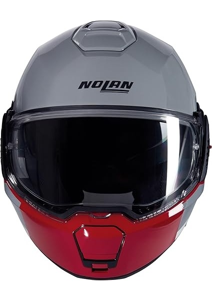 N120-1 Grafo Çenesi Arkaya Açılan Motosiklet Kaskı Gri 349 M modelleri