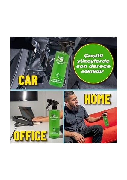 MC33566 500ML Pro Serisi Koltuk, Döşeme, Halı, Klima Havalandırma Koku Giderici Sprey indirimleri