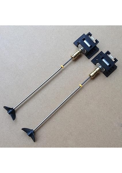 Çift 130 Motorlar Rc Tekne Sürücü Seti Motor Koltuğu 12CM Mil Pervaneler Rc Modeli Gemi Dıy Kiti fiyatları