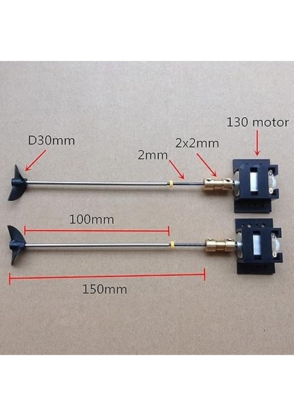 Çift 130 Motorlar Rc Tekne Sürücü Seti Motor Koltuğu 12CM Mil Pervaneler Rc Modeli Gemi Dıy Kiti fırsatları