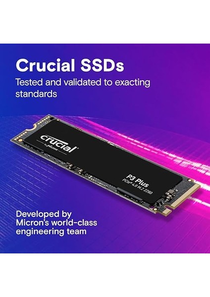P3 Plus 1tb 3D Nand Gen4 Nvme Pcıe M.2 SSD (5000-3600 Mb/s) CT1000P3PSSD8 indirimleri