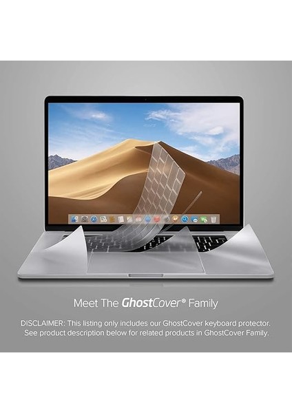 Orijinal Premium Ultra Ince Klavye Kapağı Koruyucu, 2025 2024 2023 2022 2021 M4/m3/m2/m1 Pro/max MacBook Pro 14/16, M4/m3/m2 MacBook Air 13/15, Us Ansı Düzeni, Şeffaf indirimleri