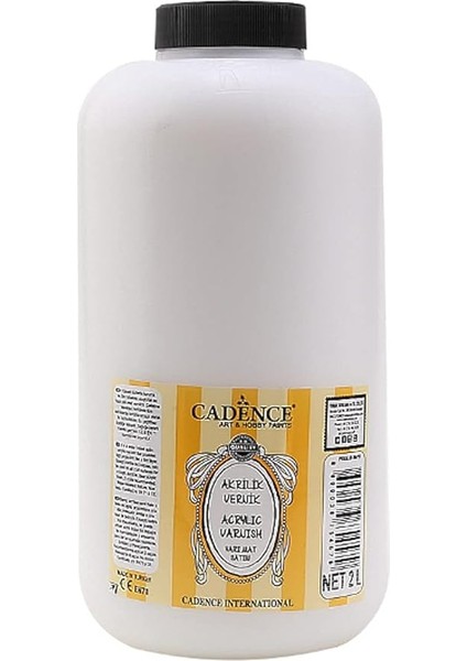 Su Bazlı Vernik Yarımat 2000ML