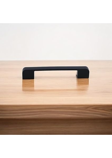 Adet Radus Siyah Metal Kulp 96 mm - 9.6 cm Mobilya Çekmece Mutfak Dolabı Dolap Kulpları Kulbu Kulpu fırsatları
