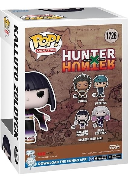 Nita Toys Pop Animation: Hunter x Hunter - Kalluto Zoldyck Figür modelleri