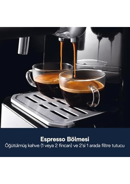 Combi Espresso ve Filtre Kahve Makinesi BCO431.S modelleri