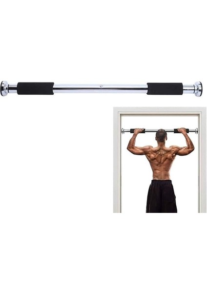 Çubuğu Spor Salonu Barfiks Barı, Demir Barfiks Barı Kapı Çerçeveleri Için Ayarlanabilir Egzersiz Çubuğu Uzatılabilir 62-100CM fiyatları