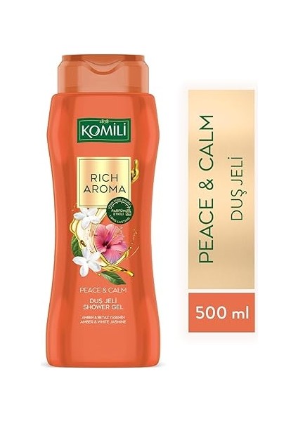 1878 Rich Aroma Peace&amp;calm Kalıcı Parfüm Etkili Duş Jeli 500 ml modelleri