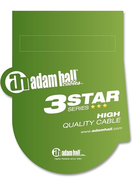Hall 3 Star Series 1.5m Mıdı Kabel - Rot fiyatları