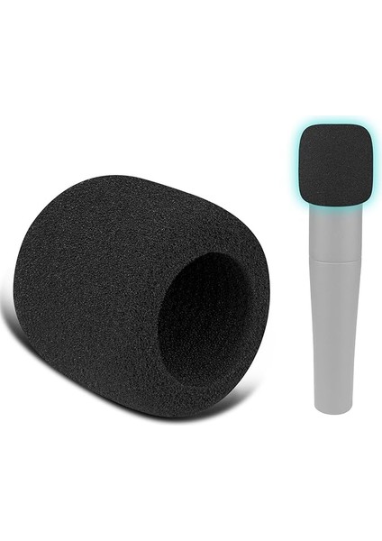 6 Adet Mikrofon Pop Filtresi Için Shure SM57 Sm-57, SM57 Pro, Koruyucu Mikrofon Kılıfı Rüzgarlık Köpüğü