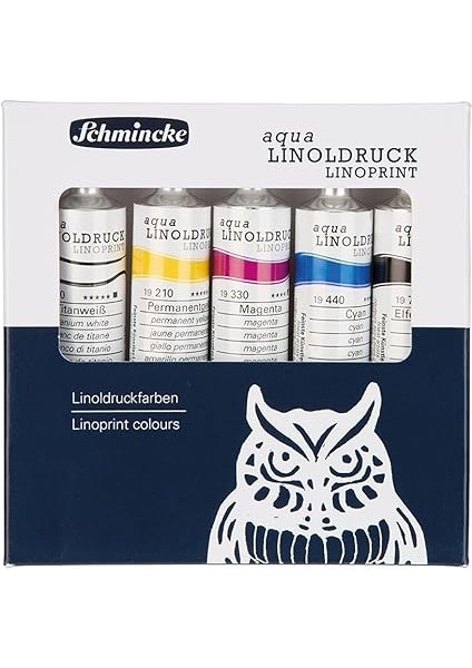 Sanatçı, Aqua-Linoldruck, Linoldruckfarben, Kartonset 5 x 20 ml Tüp fiyatları