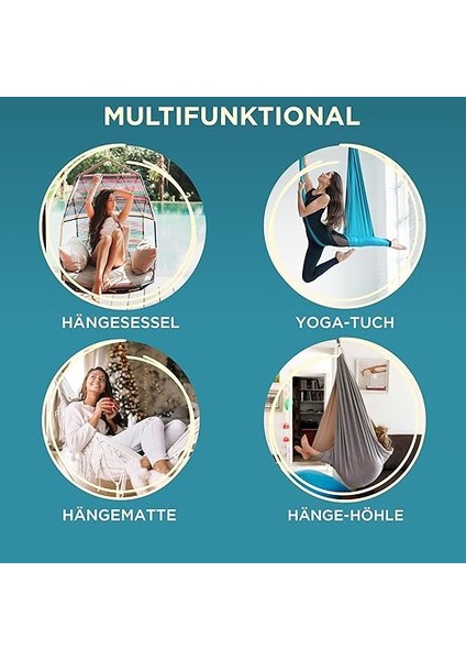 Uzatma Zinciri, Hamak Için Iki Karabinalı Hamak | Çeşitli Uzunluklarda (Zincir 66 Cm) fırsatları