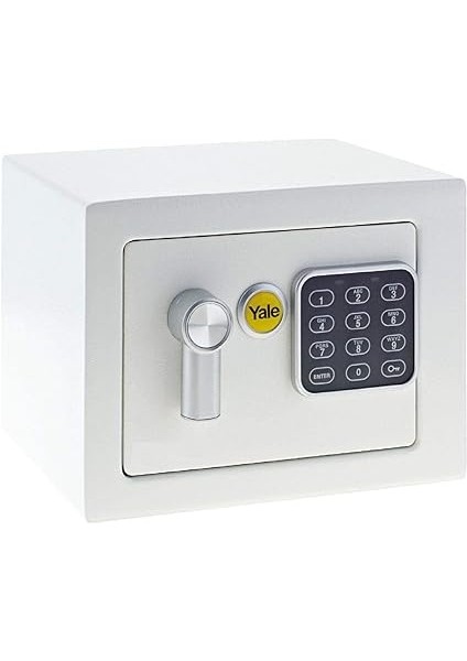 Dijital Mini Boy Kollu Kasa - YSV/170/DB1/W - Standart Güvenlik - 16MM Çapında 2 Adet Kilitleme Mili - 3,8 Litre Kapasite - 17 x 23 x 17 cm - Beyaz fırsatları