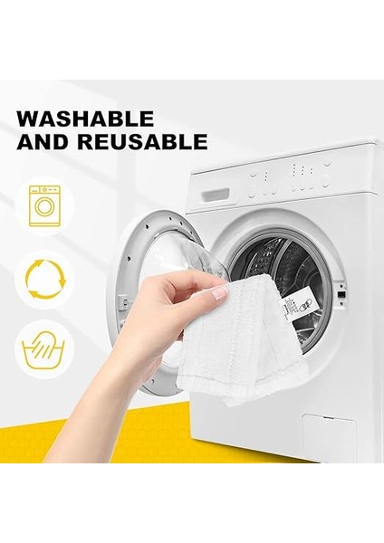 10 Mikrofiber Bez Seti, Buharlı Temizleyici Aksesuarı, Easyfix Sc 2, Sc 3, Sc 4, Sc 5, Yıkanabilir Bezler (5 Zemin Başlığı + 5 El Başlığı) fırsatları