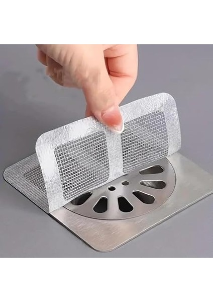 Adet Banyo Gideri Süzgeci Duş Gideri Saç Toplayıcı Zemin Gideri Sügeçi Etiketi, Tıkalı Giderleri Önlemek Için Duş Gideri Saç Tuzağı, Banyo Aksesuarları, Mutfak, Lavabo, Küvet Için 10 * 10CM fiyatları