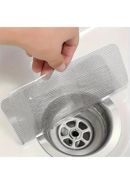 Adet Banyo Gideri Süzgeci Duş Gideri Saç Toplayıcı Zemin Gideri Sügeçi Etiketi, Tıkalı Giderleri Önlemek Için Duş Gideri Saç Tuzağı, Banyo Aksesuarları, Mutfak, Lavabo, Küvet Için 10 * 10CM fırsatları