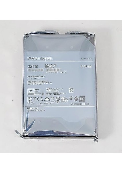 Digital Ultrastar Dc HC570 3.5" 22 Tb Seri Ata Iıı fiyatları