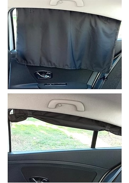 2 Adet Oto Güneşlik Perde - Araç Yan Cam Perdesi - Araba Anne Bebek Emzirme Perdesi modelleri