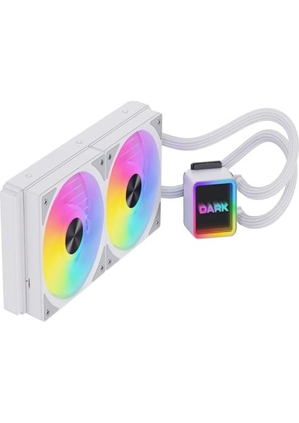 Freezer W247W 2025 Edition 240MM 2X12CM Argb LED Fan + Pompa, 250W Tdp, LGA1700 - Am5 Uyumlu Beyaz Sıvı Soğutma Sistemi (DKCCW247W) fiyatları