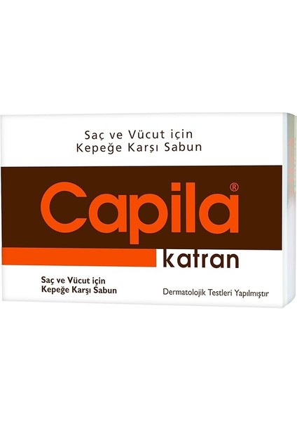 Capila Sabun Katranlı 90 Gr.