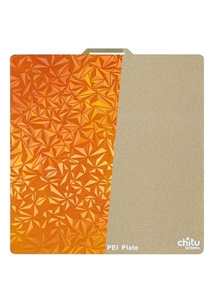 Peı Yapı Plakası Bambu Lab X1/ X1C/A1/P1P/ P1S 3D Yazıcı Için, 257 x 257 mm Doku Peı Yapı Plakası + Peo Doku Plaka 3D Yazıcı Esnek Yaylı Çelik Çıkarılabilir Platform