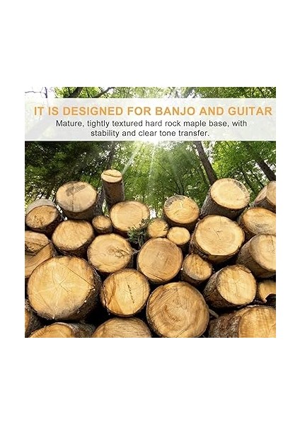 3 Adet Banjo Aksesuarı Banjo Köprüsü Gitar Köprüsü Yedek Gül Ağacı Akçaağaç fiyatları