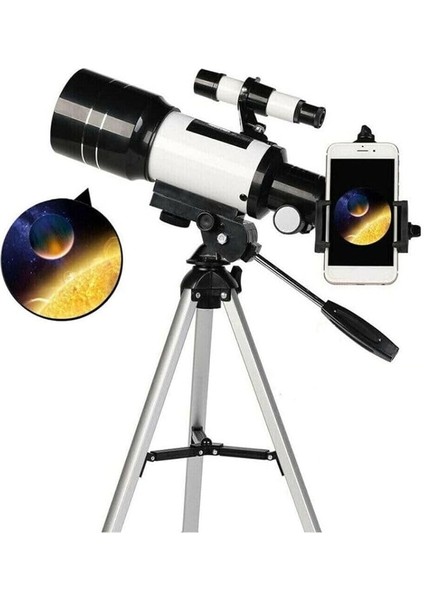 Astronomik Monoklüler 150X Büyütme Teleskop - Model