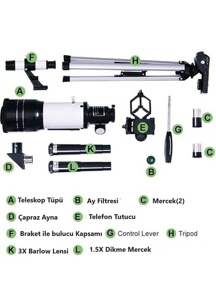 Astronomik Monoklüler 150X Büyütme Teleskop - Model fırsatları