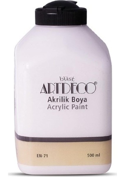 Akrilik Boya, 500ML, Beyaz 3619