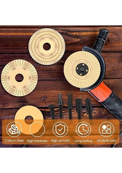 Ahşap Oyma Diski Seti, 13 Adet, Açılı Taşlama Makinesi, Ahşap Taşlama Taşlama, Süpürge, Parlatma, Döner Alet Aksesuarları fırsatları
