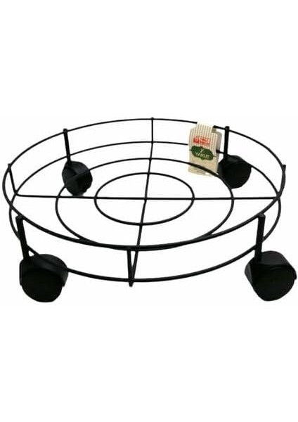 Tekerlekli Metal Damacana ve Tüp Altlığı Taşıma Aparatı Tüpçek