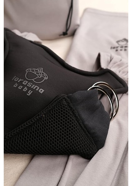 Baby Sırt Destekli Ayarlanabilen Sling, Wrap, Taşıma Şalı, Ana Kucağı (Gri) indirimleri