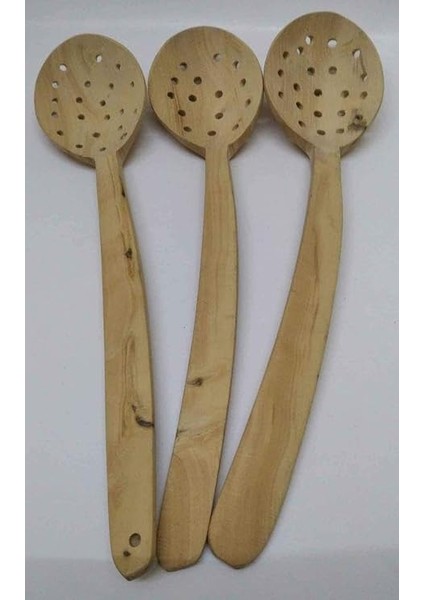 Delikli Kevgir Kaşık 28 cm El Yapımı B-4 fiyatları